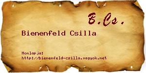 Bienenfeld Csilla névjegykártya